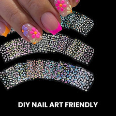 3D Nail Stickers Set – Cherry Blossom, Rose, Daisy Designs