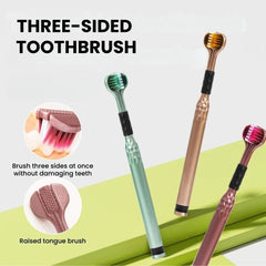 3D U-Shaped Soft Toothbrush for Adults, Men & Women