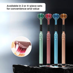 3D U-Shaped Soft Toothbrush for Adults, Men & Women