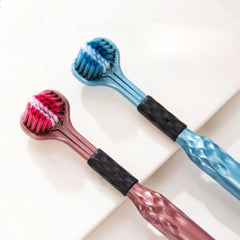 3D U-Shaped Soft Toothbrush for Adults, Men & Women