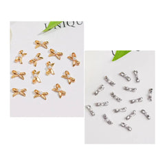 3D Cherry Nail Charms Red Pink Rhinestone Nail Art 20pcs