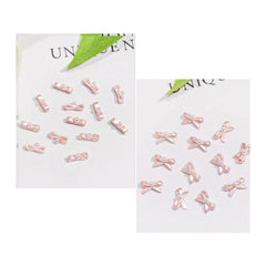 3D Cherry Nail Charms Red Pink Rhinestone Nail Art 20pcs