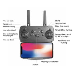 4K Dual-Camera Folding Drone — E88 Foldable