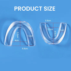 4Pcs Silicone Anti-Snoring Dental Guards Set