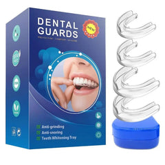 4Pcs Silicone Anti-Snoring Dental Guards Set