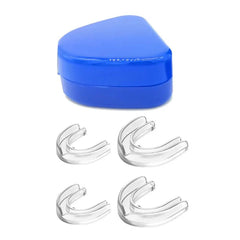 4Pcs Silicone Anti-Snoring Dental Guards Set