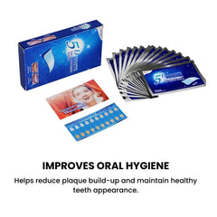 5D Teeth Whitening Strips | 7/14 Pairs Stain Remover Gel