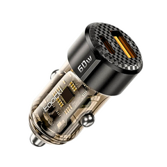 60W PD Car Charger Fast Charging for iPhone Samsung