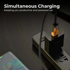 65W 4-in-1 USB-C Fast Charging Cable