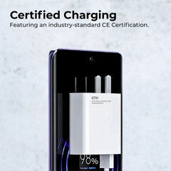 67W Fast Charger for Xiaomi 14 13 Redmi Note 13 Pro