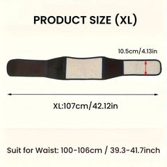 Heated Magnetic Waist Support Belt – Pain Relief & Support