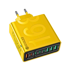150W 8-Port USB Fast Charger with QC 3.0 & PD