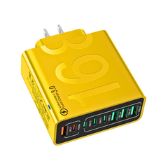 150W 8-Port USB Fast Charger with QC 3.0 & PD
