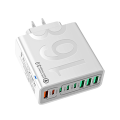 150W 8-Port USB Fast Charger with QC 3.0 & PD