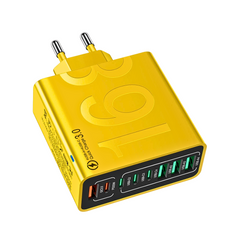 150W 8-Port USB Fast Charger with QC 3.0 & PD