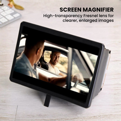 Portable 3D Smartphone Screen Magnifier 8.2in  — Universal