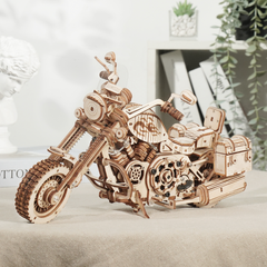DIY Wooden Model Building Kit – 420 Piece Puzzle Construction Set for Kids & Adults