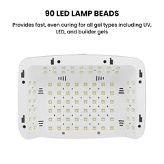 Salon Grade 90W LED UV Nail Dryer with Smart Sensor Timer