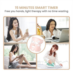 ANLAN 5-Color LED Therapy Silicone Facial Mask - smart timer