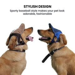 Dog Baseball Cap – Adjustable Sun Hat for Pets
