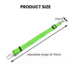 Adjustable Dog Car Seat Belt Tether