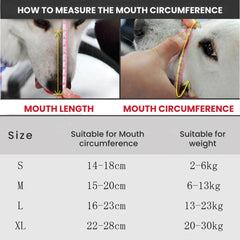 Adjustable Mesh Dog Muzzle for Safe Training & Walking