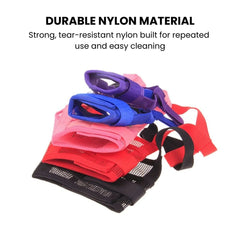 Adjustable Nylon Dog Muzzle — Breathable Anti-Bite Mask