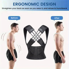 Adjustable Back Brace for Posture Correction