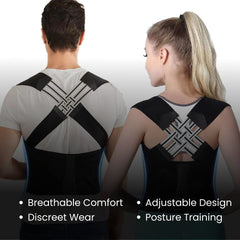 Adjustable Back Brace for Posture Correction