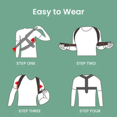 Adjustable Back Posture Corrector Belt