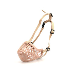 Adjustable Basket Dog Muzzle — Breathable, Secure Fit