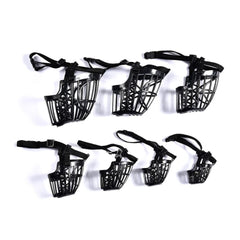 Adjustable Basket Dog Muzzle — Breathable, Secure Fit