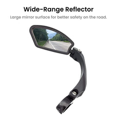 Adjustable Bicycle Rearview Mirror for Bikes & E-Bikes