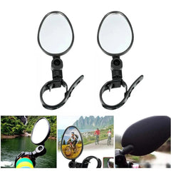 Adjustable Bike Mirror – Wide-Angle Handlebar Rear View