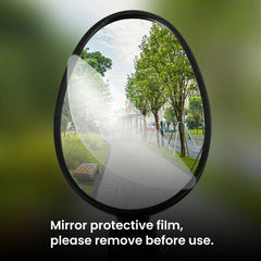 Adjustable Bike Mirror – Wide-Angle Handlebar Rear View