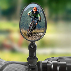 Adjustable Bike Mirror – Wide-Angle Handlebar Rear View