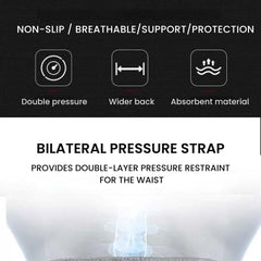 Adjustable Lumbar Support Belt for Back Pain Relief