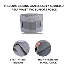 Adjustable Lumbar Support Belt for Back Pain Relief