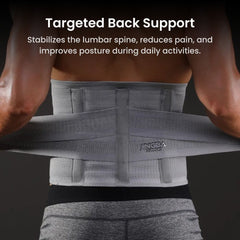 Adjustable Lumbar Support Belt for Back Pain Relief