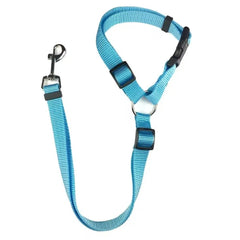 Adjustable Car Seat Belt & Dog Leash — Nylon Safety Strap
