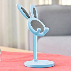 Cute Rabbit Phone Stand — Adjustable Desktop Holder