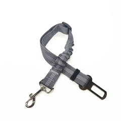 Adjustable Dog Seat Belt Tether — Car Safety Lead