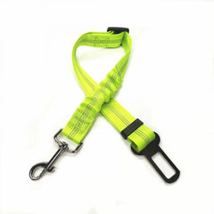 Adjustable Dog Seat Belt Tether — Car Safety Lead