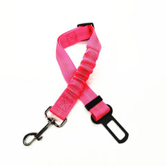 Adjustable Dog Seat Belt Tether — Car Safety Lead