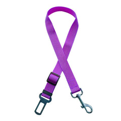 Adjustable Dog Seat Belt Tether — Car Safety Lead