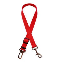 Adjustable Dog Seat Belt Tether — Car Safety Lead