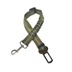 Adjustable Dog Seat Belt Tether — Car Safety Lead
