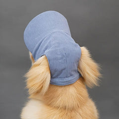 Adjustable Dog Sun Hat with Visor – Cute Corduroy Cap
