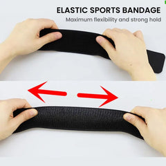 Adjustable Elastic Shin Guard Fixing Strap for Sports