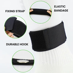 Adjustable Elastic Shin Guard Fixing Strap for Sports